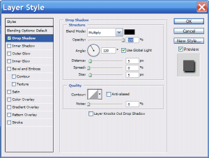 layer style dialog