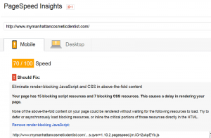 mymanhattancosmeticdentist.com after mod_pagespeed mobile
