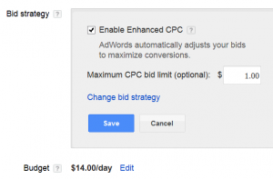 Maximize Clicks $1 ECPC