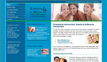 philadelphiaorthodontists.com after redesign